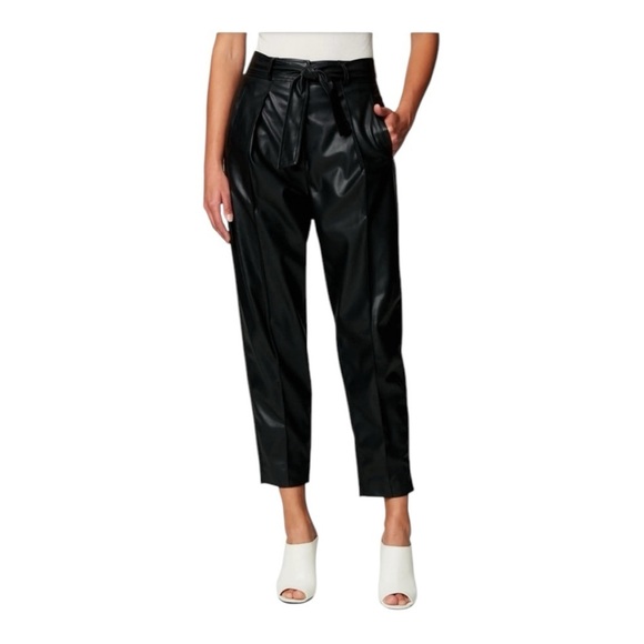 Faux Leather Black Pants | Blank NYC - Size 30 - Picture 13 of 15